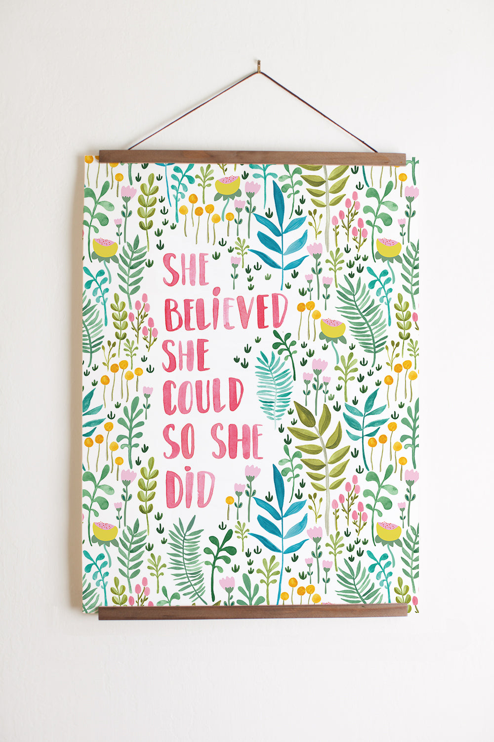 She Believe She Could Print